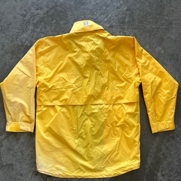 Sperry Top-Sider Vintage Yellow Sailing Jacket Parka M Gorpcore Nautical Retro - Picture 4 of 12